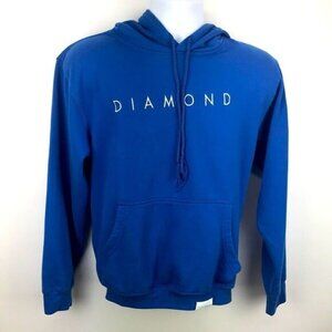 Diamond Supply Hooded Sweatshirt Mens Size Small Unisex